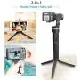 Mini Tripod, Desktop Tabletop Stand Tripod with 1/4 Inch Screw for Smooth 4, Osmo Mobile, Vimble 2, Gimbal Handle Grip Stabilizer and All Cameras