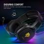 Gaming Headset Xbox One Headset, PS4 Headset, PC Headset with Noise Canceling Mic & LED Light, Gaming Headphones for PC, PS4, Xbox One Controller(Adapter Not Included), Nintendo Switch, Mac