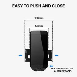 Car Mount Dash Windshield Phone Holder Universal Smartphone Stand for Phone Grip with iPhone 11 Pro XS Max X XR 8 Plus Samsung Galaxy S20 S10 S9 S8 Note 10 and More