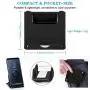 Phone Stand, 2Pack Cellphone Holder Tablet(4-7.9")stands Foldable Multi-angle for desk lightweight Desktop Dock Cradle Compatible for iPhone Xs Max XR 8 Plus 6 7 6S X 5 Samsung Galaxy S10 S9 S8 S7 Edg