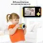 Dessports Kids Digital Cameras for Girl - Selfie Rechargeable Child Mini Toddler Toy Camera for Kids 2.4Inches HD Screen Video Camcorder with Flash Light for 4-8 Years Old Boys