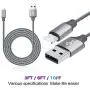 iPhone Charger,Live2Pedal Lightning Cable 3/3/6/6/10FT 5Pack Nylon Braided USB Charging Cable High Speed Data Sync Transfer Cord Compatible with iPhone 11/11 Pro Max/XS MAX/XR/XS/X/8/7/Plus/6S/iPad iPhone Charger,Live2Pedal Lightning Cable 3/3/6/6/10FT 5Pack Nylon Braided USB Charging Cable High Speed Data Sync Transfer Cord Compatible with iPhone 11/11 Pro Max/XS MAX/XR/XS/X/8/7/Plus/6S/iPad