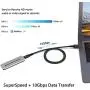[Upgrade] USB Type C Cable Up to 10Gbps, 2-Pack 3A Fast Charging Sync Data Cord, CONMDEX USB-C 3.1 Gen 2 to USB-A Transfer Charger Cable Compatible with Samsung Galaxy S10/S9/S8 Note 9/8, 3.3FT