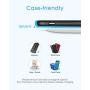 Fast Wireless Charger, NANAMI 7.5W Charging Pad Compatible iPhone SE/11/11 Pro/11 Pro Max/XS Max/XS/XR/X/8 Plus,10W Qi Charger for Samsung S20 S10 S9 S8 S7 Note 10+/9/8 & New Airpods-Ultra Slim Design