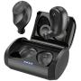 VersionTECH. TWS Wireless Earbuds Bluetooth Earphones with Built-in Mic Portable Charging Case Splash Resistant, Stereo Hi-Fi in-Ear Headphones for Gym Running Sports Music iOS Android Smartphone