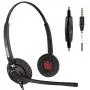 Cell Phone Headset with Microphone Noise Cancelling & Call Controls 3.5mm Computer Headset for iPhone, Samsung, LG, HTC, BlackBerry Mobile Phone and iPad Tablets (A802MP) Cell Phone Headset with Microphone Noise Cancelling & Call Controls 3.5mm Computer Headset for iPhone, Samsung, LG, HTC, BlackBerry Mobile Phone and iPad Tablets (A802MP)