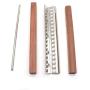 Timiy 17 Key Kalimba DIY Accessory Thumb Piano with Keys Wood Bridge with Wooden Handle Hammer 1Set