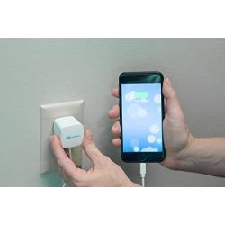 Apple Certified iPhone Lightning Charger - Wall Plug with 6 Foot Cable - for iPhone 11 Pro XS Max X XR XS SE 8 Plus 7 6S 6 5S 5 5C - 2.1a Rapid Power - Take for Travel - White