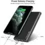 TOZO WB1 Portable Charger 10000mAh Super slim and light Fast Power bank 18W PD+Quick Charge 3.0 High-Speed Charging External Battery Pack with USB C Input/Output for iPhone,iPad,Samsung and more Black