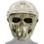 Anyoupin Airsoft Mask,Full Face Masks Skull Skeleton with Goggles Impact Resistant Army Fans Supplies Tactical Mask for Halloween Paintball Game Movie Props Party and Other Outdoor Activities