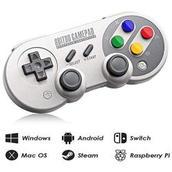 SF30 Pro Wireless Bluetooth Controller with Joysticks Rumble Vibration Gamepad for Nintendo Switch Mac PC Android Windows macOS Steam