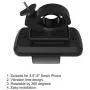 Stalwart Bike Phone Mount-Universal Handlebar Holder for iPhone, Android, More- for Bicycles, Motorcycles, Strollers, Carts-Fits Smartphones 3.5-5 Stalwart Bike Phone Mount-Universal Handlebar Holder for iPhone, Android, More- for Bicycles, Motorcycles, Strollers, Carts-Fits Smartphones 3.5-5