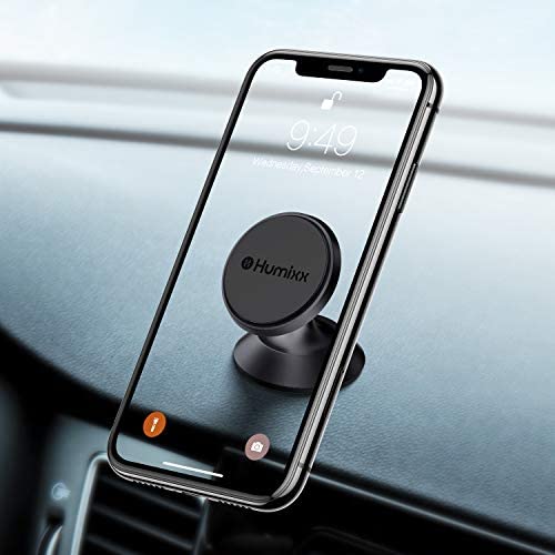 Universal Car Phone Mount, Humixx Magnetic Phone Car Mount with 8 Strong Magnets Car Phone Holder for Car Dashboard Cell Phone Car Mount Fit for iPhone 11 Pro X XS Max XR Samsung Galaxy Note 10 S10 S9