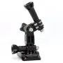 Universal Helmet Mount Kit with Action Mount Adapter for Smartphone, Operable with Any Phone. Includes Parts Shown, with Wrench and Universal Phone Adapter. Compatible with GoPro Cameras.