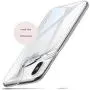 Unov Case Clear with Design Slim Protective Soft TPU Bumper Embossed Pattern [Support Wireless Charging] Cover for iPhone XR 6.1 Inch(Crystal Clear)