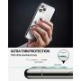 Power Theory iPhone 11 Pro & iPhone 11 Pro Max Camera Lens Protector - Easy Installation [Premium Tempered Glass] [Silver]