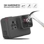 Kupton Screen Protector for GoPro Hero 7 (Black Only)/ Hero 6/ Hero 5/ Hero 2018, Tempered Glass Screen Protector + Tempered Glass Lens Protector + Lens Cap, Accessories for GoPro Hero7 Black/6/5
