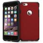 IMPACTSTRONG iPhone 6 / 6s Case, Heavy Duty Dual Layer Protection Cover Heavy Duty Case for Apple iPhone 6/6 (Deep Red)