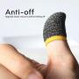 Tipkits Gaming Finger Sleeves for Pubg/Fortnine 6 PCS, 2020 New Upgrade Mobile Touchscreen Cot
