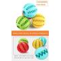 Sunglow Dog Toy Ball, Nontoxic Bite Resistant Toy Ball for Pet Dogs Puppy Cat, Dog Pet Food Treat Feeder Chew Tooth Cleaning Ball Exercise Game IQ Training Toy Ball ,Large/Medium/Small Dogs Toy.