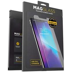 iPhone 11 Pro Max Tempered Glass Screen Protector - MagGlass Premium HD Display Guard (Retail Packaging)