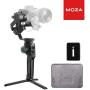 MOZA AirCross 2 3-Axis Handheld Gimbal Stabilizer with ARCA Quick Shoe,Compatible DSLR and Mirrorless Camera,Fits Sony Panasonic Leica Nikon Canon BMCC BMPCC etc Max Payload 7.1Lbs 12Hs Runtime