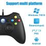 Wired Game Controller Gamepad for PC/Laptop Gaming Computer(Windows XP/7/8/10) / PS3 Steam Game Controller Wired Game Controller Gamepad for PC/Laptop Gaming Computer(Windows XP/7/8/10) / PS3 Steam Game Controller