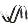 iBuddy Dog Seat Belts for Cars of Small/Medium/Large Dogs,Adjustable Pet Seat Belt for Dog Harness with Dual Safe Bolt Hook and Elastic Durable Nylon Dog Safety Belt for Car iBuddy Dog Seat Belts for Cars of Small/Medium/Large Dogs,Adjustable Pet Seat Belt for Dog Harness with Dual Safe Bolt Hook and Elastic Durable Nylon Dog Safety Belt for Car