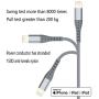 iPhone Charger Lightning Cable XnewCable 4Pack(10ft 6ft 6ft 3ft) Apple MFi Certified Nylon Braided Long Fast USB Cord Compatible for iPhone 11Pro MAX Xs XR X 8 7 6S 6 Plus SE 5S 5C (Gray)