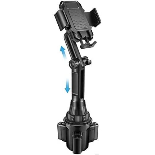 Lorima Car Cup Holder Phone Mount - Adjustable Cupholder Cell Phone Holder for Smartphone iPhone 11 Pro/XR/Xs/XS Max/X/8/7Plus/Galaxy/Xperia/Samsung