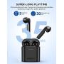 Wireless Earbuds, VIPEX Bluetooth 5.0 True Wireless Earbuds Headphones IPX7 Waterproof Deep Bass Bluetooth Ear Buds with Charging Case, Built-in Mic, USB-C Fast Charge, 35H Playtime for Workout Sports