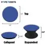 PopSockets: Collapsible Grip & Stand for Phones and Tablets - Blue