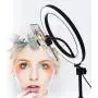 Aramox LED Ring Light, 10 inch LED Ring Light Living Broadcast Selfie Fill Lamp Dimmable 3 Light Modes (Aluminum Alloy) Aramox LED Ring Light, 10 inch LED Ring Light Living Broadcast Selfie Fill Lamp Dimmable 3 Light Modes (Aluminum Alloy)