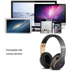 Universal Super Bass Wireless Bluetooth Over-Ear Gaming Headset Game Headphone Headband for Laptop Tablet Mobile Phone