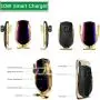 Wireless Car Charger 10W Fast Charging Car Mount Touch Sensing Automatic Retractable Clip Fast Charging Compatible for iPhone Xs Max/XR/X/8/8Plus, Samsung S9/S8/Note8 (Silver) Wireless Car Charger 10W Fast Charging Car Mount Touch Sensing Automatic Retractable Clip Fast Charging Compatible for iPhone Xs Max/XR/X/8/8Plus, Samsung S9/S8/Note8 (Silver)