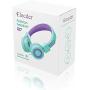 Elecder i37 Kids Headphones Children Girls Boys Teens Foldable Adjustable On Ear Headphones 3.5mm Jack Compatible iPad Cellphones Computer MP3/4 Kindle Airplane School Tablet Green/Purple