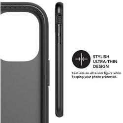 tech21 Studio Colour Mobile Phone Case - Compatible with iPhone 11 - Slim Profile with Anti-Microbial Properties and Drop Protection, Black