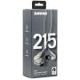 Shure SE215-CL Sound Isolating Earphones with Single Dynamic MicroDriver