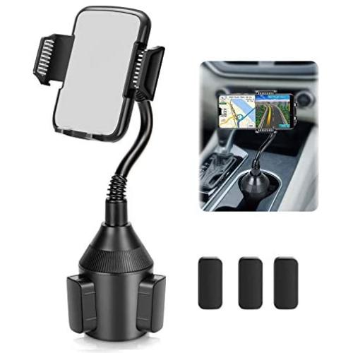 Car Cup Holder Phone Mount,Universal Cup Holder Car Mount Adjustable Automobile Phone Car Holder for iPhone 11 pro/Xs/Max/X/XR/8/7 6 Plus Samsung Galaxy S10+/S9/S8 Note 9 HTC Huawei [Upgraded]