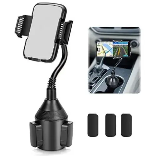 Car Cup Holder Phone Mount,Universal Cup Holder Car Mount Adjustable Automobile Phone Car Holder for iPhone 11 pro/Xs/Max/X/XR/8/7 6 Plus Samsung Galaxy S10+/S9/S8 Note 9 HTC Huawei [Upgraded]