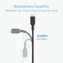 Anker Powerline II Lightning Cable (1ft), Probably The Worlds Most Durable Cable, MFi Certified for iPhone Xs/XS Max/XR/X / 8/8 Plus / 7/7 Plus / 6/6 Plus (Black)