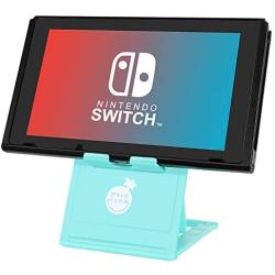 Stand for Nintendo Switch & Switch Lite, Portable Foldable Multi-Angle Adjustable Holder Dock for Desk Compatible with ipad, iPhone, sunsung and Other 4-10 Devices (Blue)