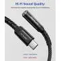 USB Type C to 3.5mm Female Headphone Jack Adapter, JSAUX USB C to Aux Audio Dongle Cable Cord Compatible with Pixel 4 3 2 XL, Samsung Galaxy S20 Ultra Z Flip S20+ Note 10 S10 S9 Plus, iPad Pro(Black) USB Type C to 3.5mm Female Headphone Jack Adapter, JSAUX USB C to Aux Audio Dongle Cable Cord Compatible with Pixel 4 3 2 XL, Samsung Galaxy S20 Ultra Z Flip S20+ Note 10 S10 S9 Plus, iPad Pro(Black)