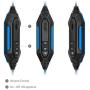 Sentey Gaming Headset Blue Arrow Analog 3.5mm In-line Volume Control & Computer Headset with Microphone Gaming Headphones Headphone Pc, Mac or Laptop, Tablet, Mobile Phones / Headset with Mic Heavy Duty Braided 2 Meters Cable / Leather Padded Ear Pads