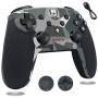 BRHE Switch Pro Controller Wireless Gamepad Dual Shock Compatible for Nintendo Switch / PS3 / Windows PC/Android (Black)