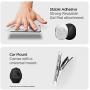 Spigen Style Ring Cell Phone Ring Phone Grip/Stand/Holder for All Phones and Tablets - White