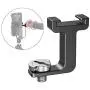 SmallRig Vertical Extended Cold Shoe Mount, 1/4”-20 Thread to Cold Shoe Adapter Relocation Plate for Smartphone Video Rig Pro Mobile Cage - BUC2637