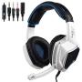 CIGOO L9 Gaming Headset 3.5mm Stereo Over-Ear Headphone with Adjustable Microphone for PC Laptop Smart Phone