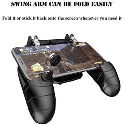 Newseego Mobile Game Controller Sensitive Shoot and Aim Joysticks Gamepad for Knives Out/Rules of Survival, Mobile Gaming Joysticks 4.7Inch-6.5 Inch Compatible for Android iOS