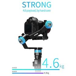FeiyuTech AK4500 3-Axis Gimbal Stabilizer for DSLR Camera Canon EOS 80D 5D Mark Ⅳ 6D Mark Ⅱ, Sony a9 Full Frame Mirrorless, Sony A7R, A7S, A6300,A6400